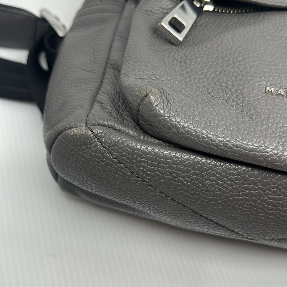 Marc Jacobs Gray Leather Backpack - image 8